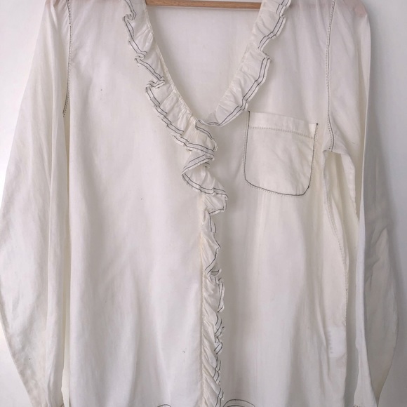 Sezane Capucine Blouse, Size 40 ~ fits like US 8 - Picture 4 of 4